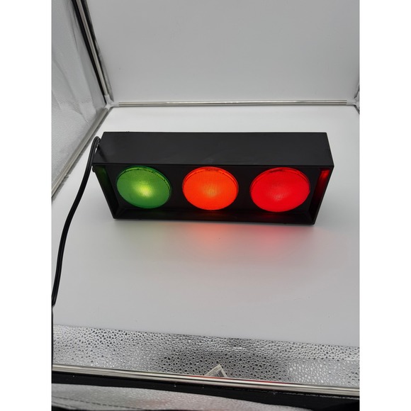 Other - Lite FX Traffic Lite StopLite Model 49005 Novelty Signal Lamp Black Retro Decor